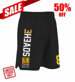 Sublimated Mesh Shorts Black 2024 Edition