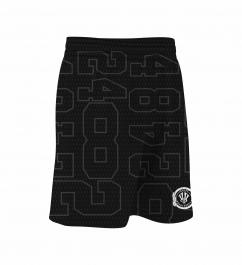 Sublimated Basketball Mesh Shorts Black