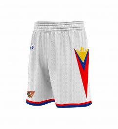Sublimated Basketball Shorts White