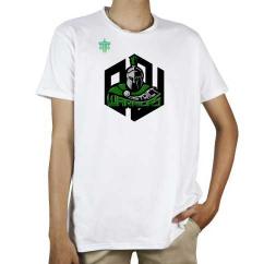 Warriors Kids White Trimfit Shirt